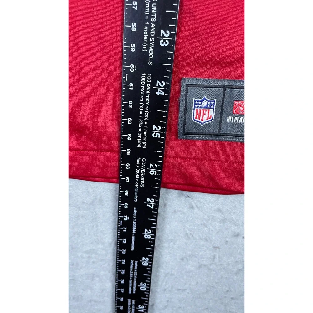 Nike NFL Jersey Mens Small Red Excellent Colin Kaepernick 49ers 7 On Field